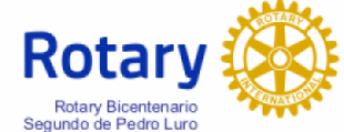 Logo of the Rotary, Bicentenario Segundo de Pedro Luro. It will direct you to the website of the Rotary.