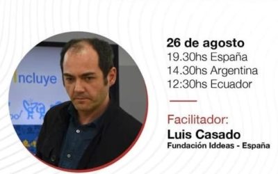 We closed with a flourish the 1st season of our online training program for entrepreneurs with and without disabilities, receiving Speed Mentoring from Luis Casado (Spain).