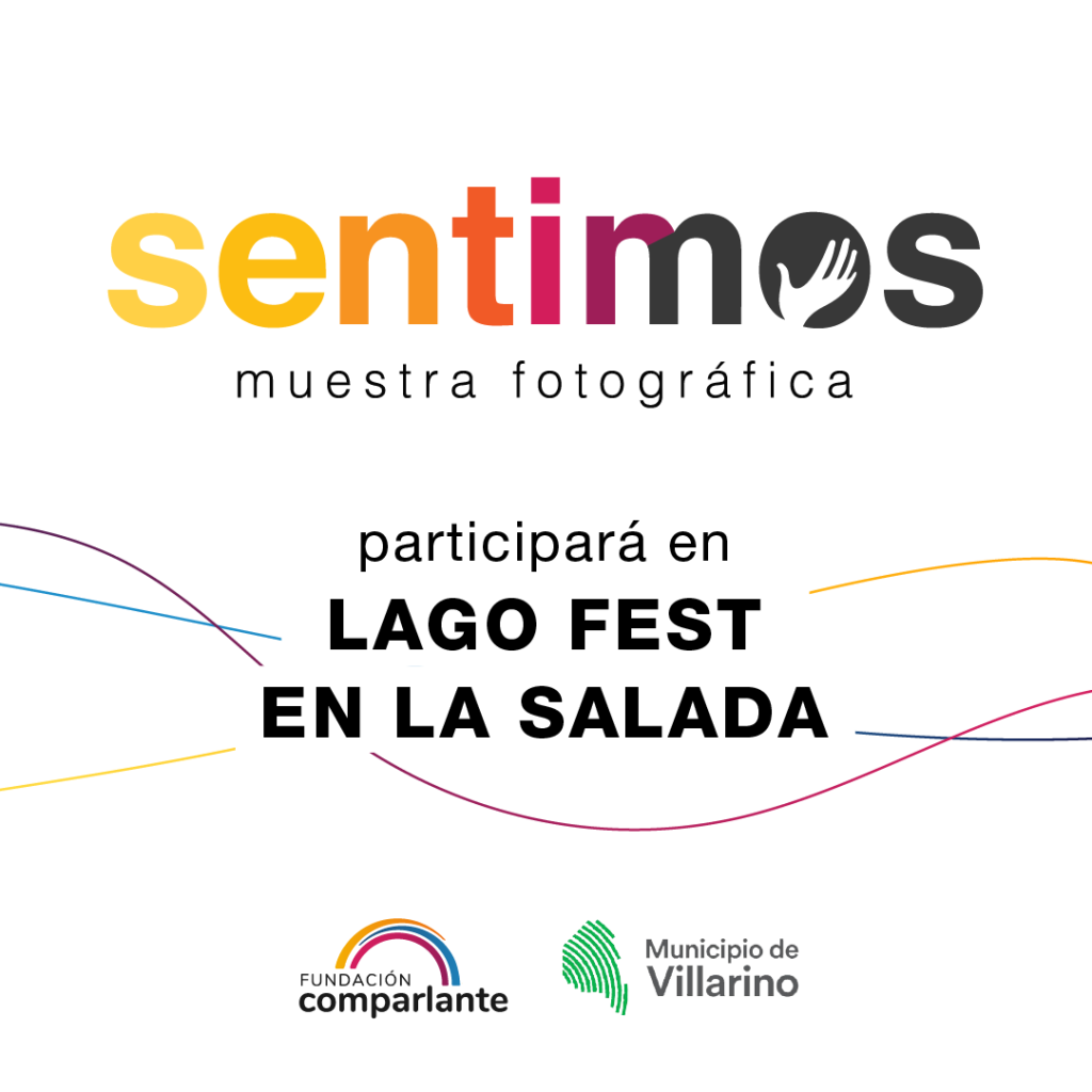 Photo by Fundación Comparlante ♿️ in Lago Parque La Salada. May be an image of text that says 'sentimos muestra fotográfica participará en en LAGO FEST EN LA SALADA FUNDACIÓN comparlante Municipio de Villarino'.