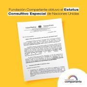 Fundación Comparlante obtained the special consultative status to the UN!