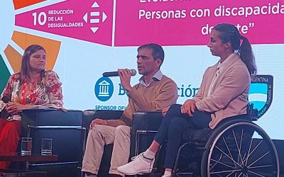 Lelio Sánchez participó de la 1er Jornada del Deporte para el Desarrollo en el Marco de la Agenda 2030